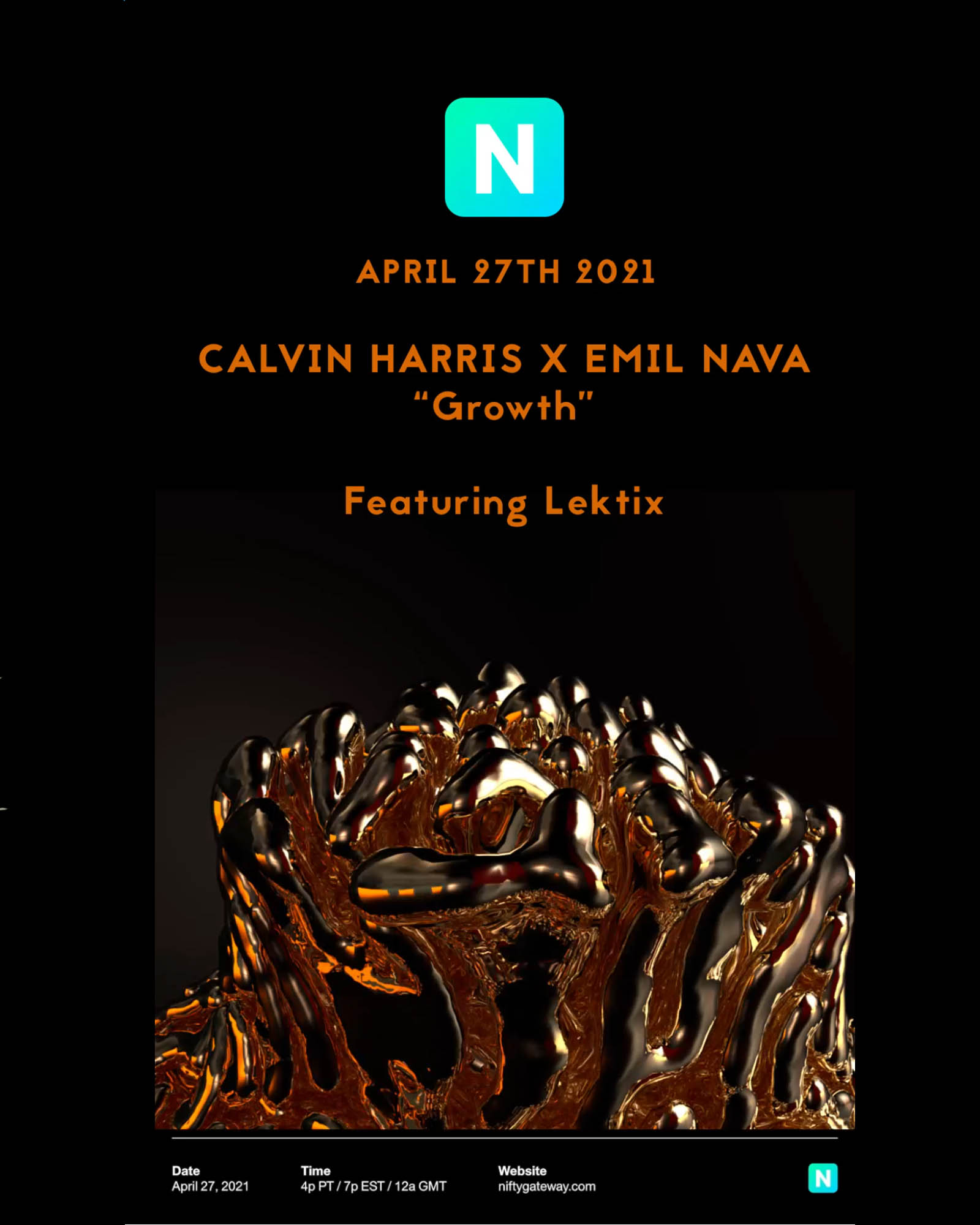 Calvin Harris NFT Collaboration preview